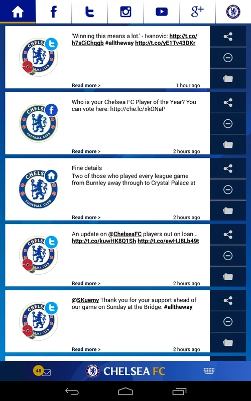 Chelsea FC Official Keyboard for Android - Enhance Your Typing