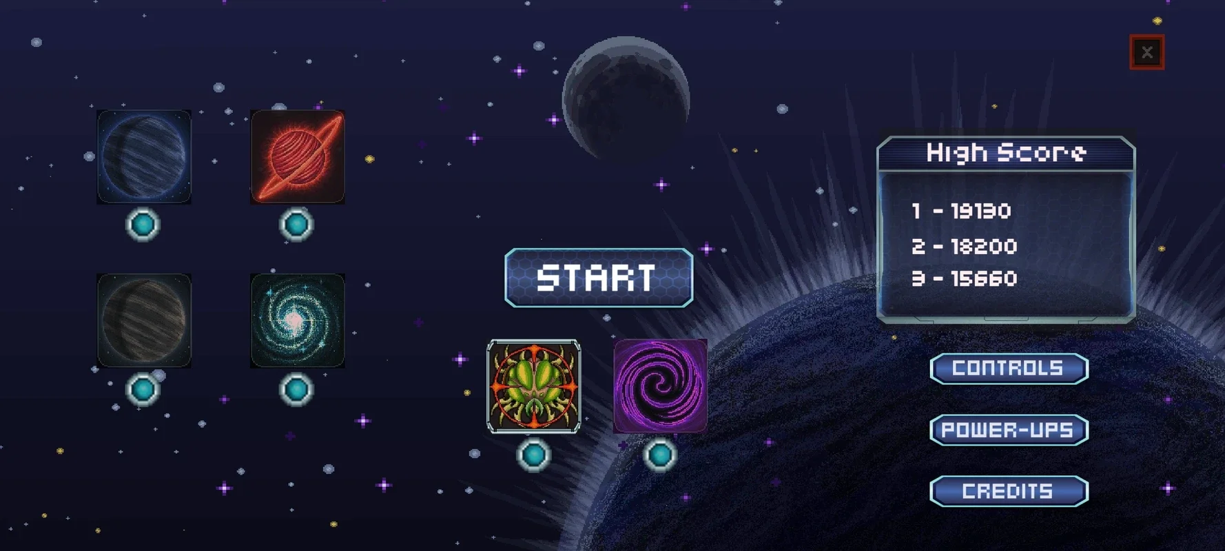 Shoot Em Up: Space Force Ship for Android - A Pixel Art Space Adventure