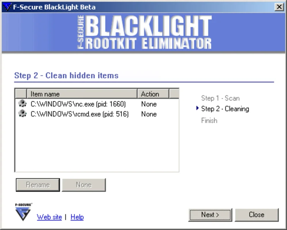 F-Secure BlackLight for Windows - Protect Your System