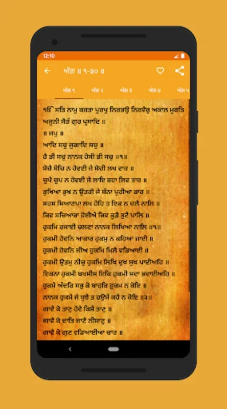 Shri Guru Granth Sahib Ji Bani for Android - No Downloading Required