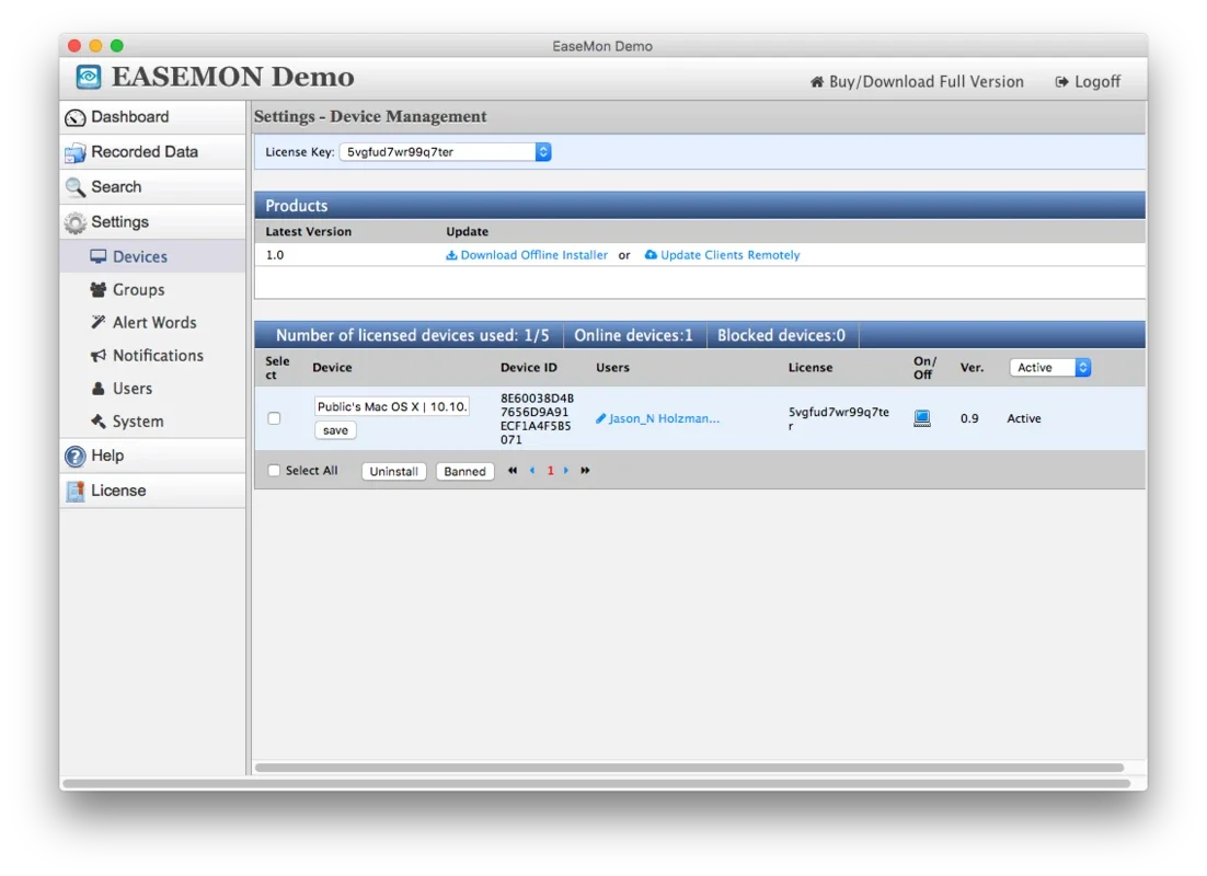 EaseMon for Mac: Comprehensive Activity Monitoring