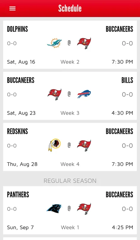 Buccaneers for Android: Engaging App with Real-Time Updates