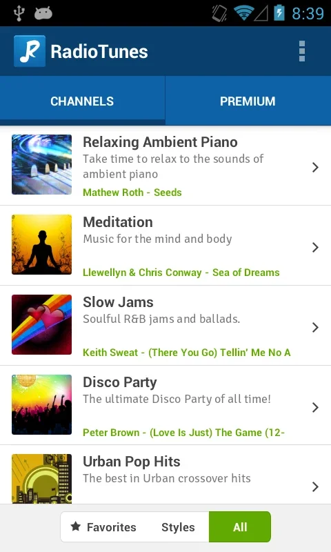 RadioTunes for Android - Stream the Best Music