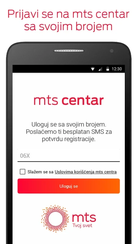 MTS Centar for Android: Manage Telecom Services with Ease