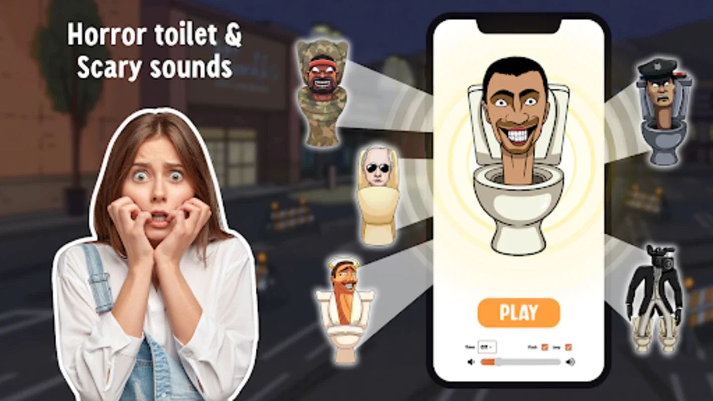 Toilet Man Sound - Scary Prank for Android