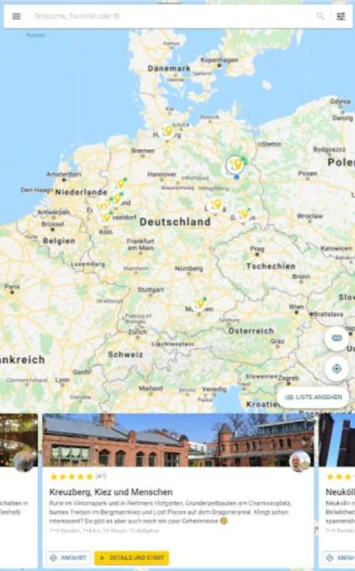 lialo - Stadtführung via App for Android: Engaging City Tours