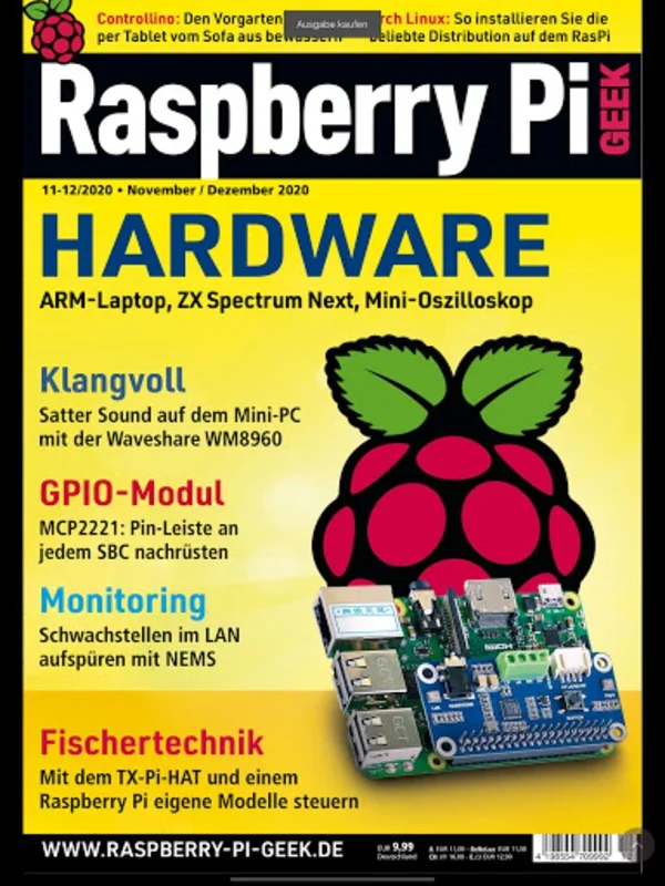 Raspberry Pi Geek for Android: Enhancing Single-Board Computing