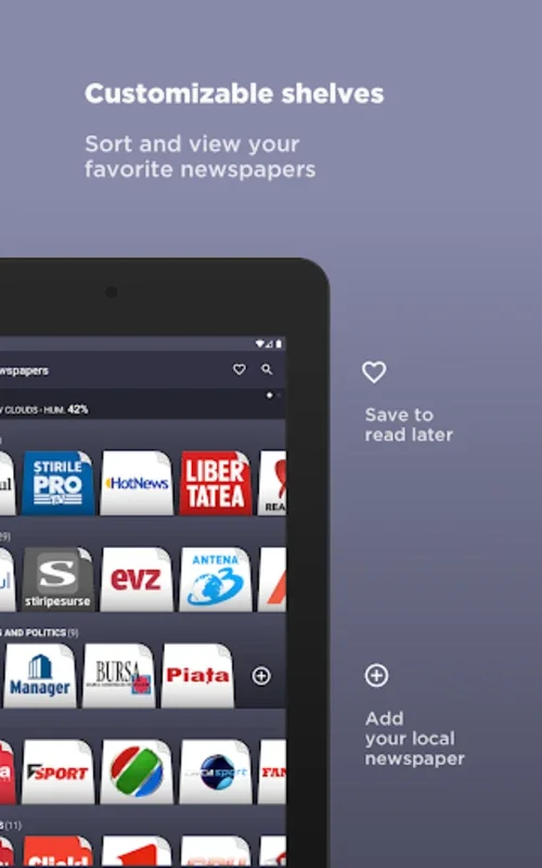 Romanian Newspapers for Android - Streamlined News Access