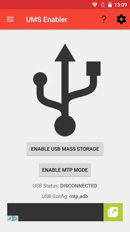 UMS Enabler (Universal) for Android: Simple SD Card Access via USB Mass Storage