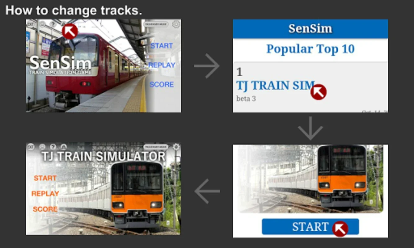 SenSim - Train Simulator for Android: Immersive Rides