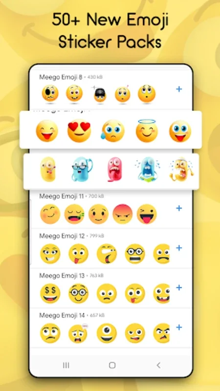 Emoji Stickers for Android - Expressive WhatsApp Chats