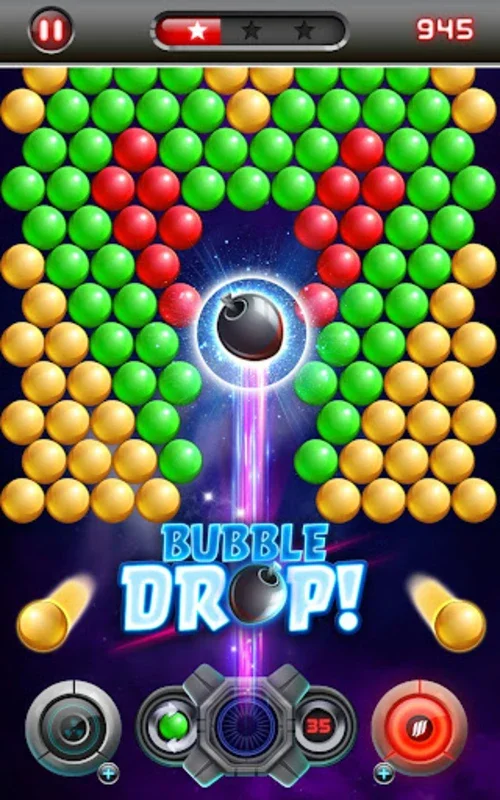 Laser Ball Pop for Android - Addictive Space Bubble Shooter