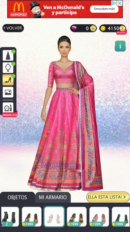 Indian Fashion Dressup Stylist for Android - Stylish Outfits Galore