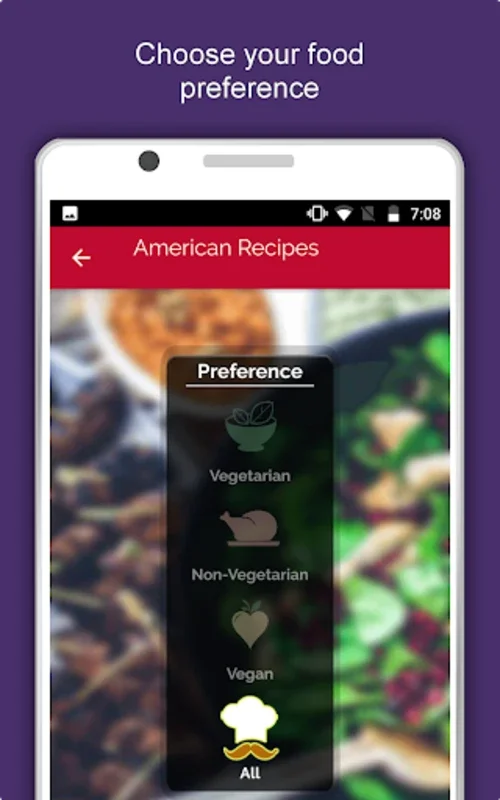 American Recipes for Android: Diverse & Delicious