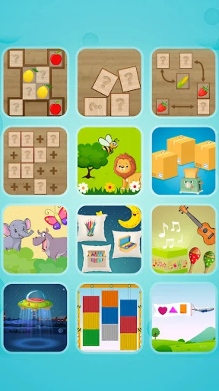 Learning games for Android - Enhance Kids' Cognitive Skills