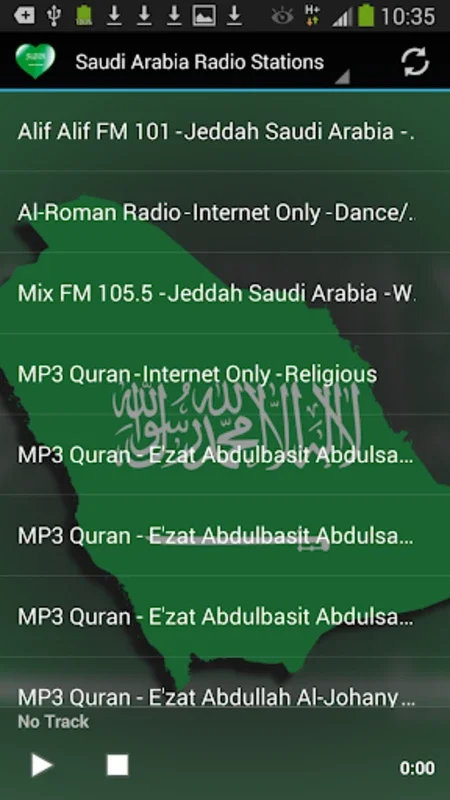 Saudi Arabia Radio Stations for Android: Diverse Audio Content