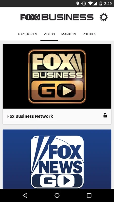 Fox Business for Android - Stay Updated with Business News