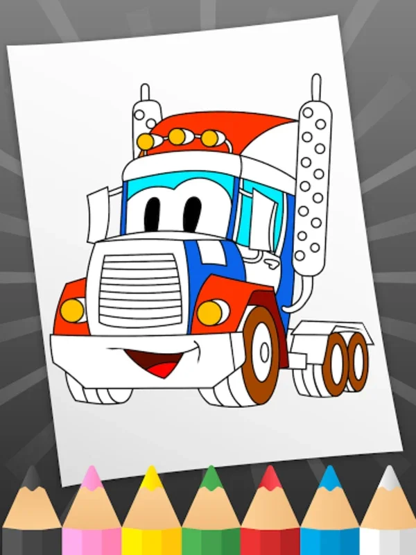 Cars Coloring Books for Kids for Android - Creative Fun and Education