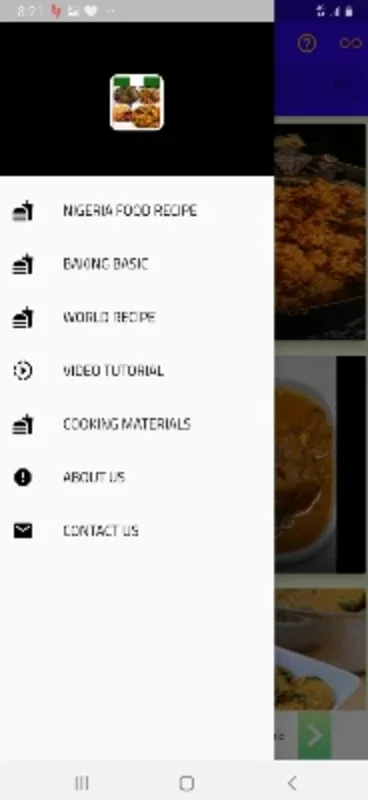 Nigerian Food Recipe App for Android - Explore Delicious Cuisine