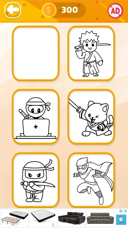 Ninja Coloring Game for Android - Boosting Kids' Skills