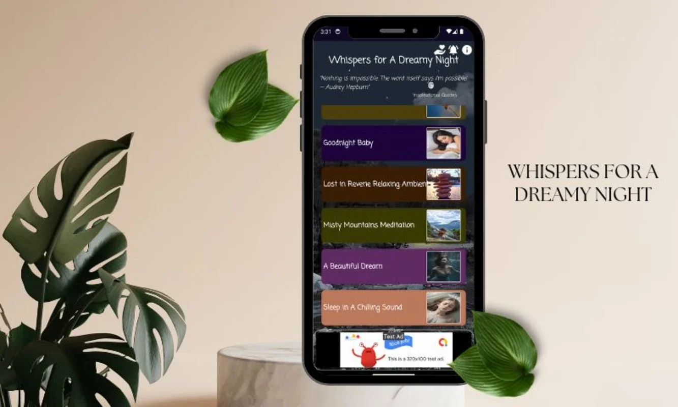 Whispers for A Dreamy Night for Android - Relax and Sleep