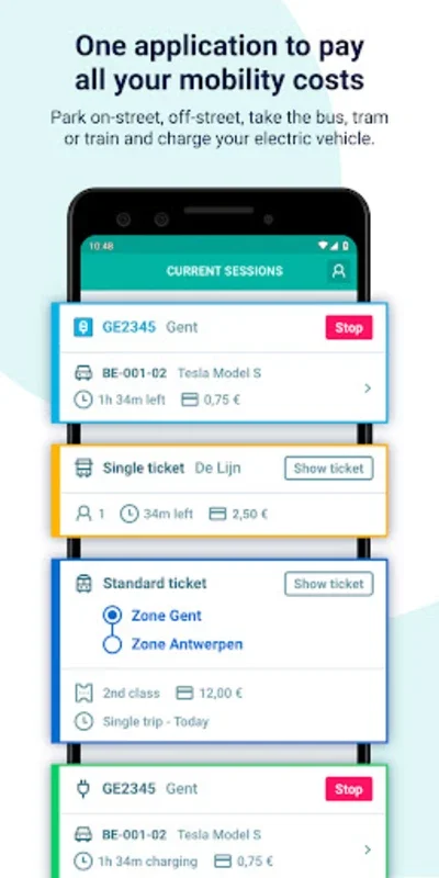 4411 – Parking & Mobility for Android - Manage Mobility Easily