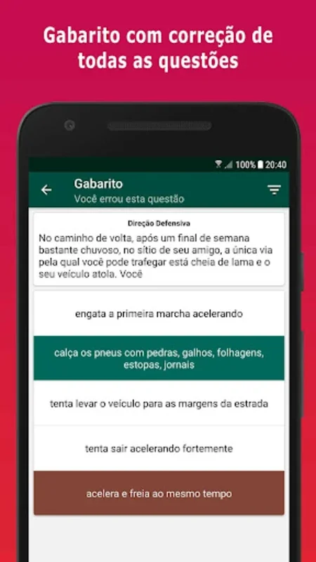 Simulado Detran BA - 2023 for Android: Ace Driving Tests