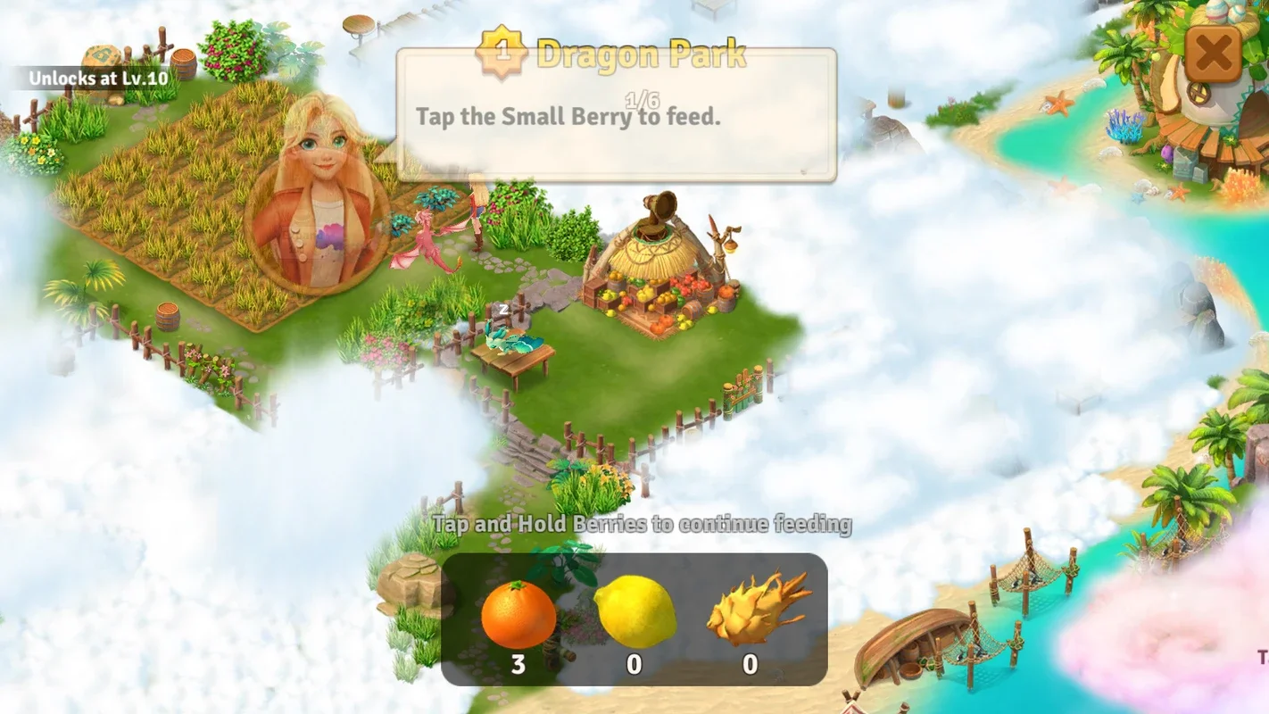 Dragon Farm Adventure for Android - Island Management and Adventure