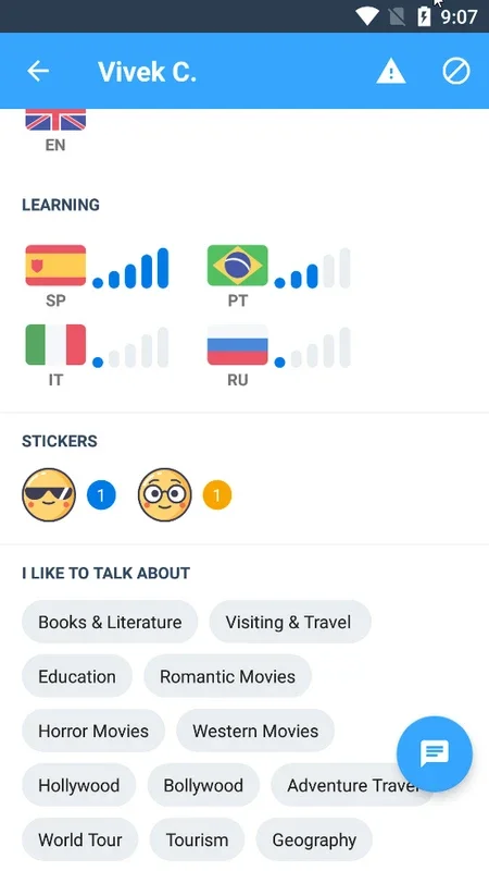 Speaky Android App: Learn Languages Through Global Conversation