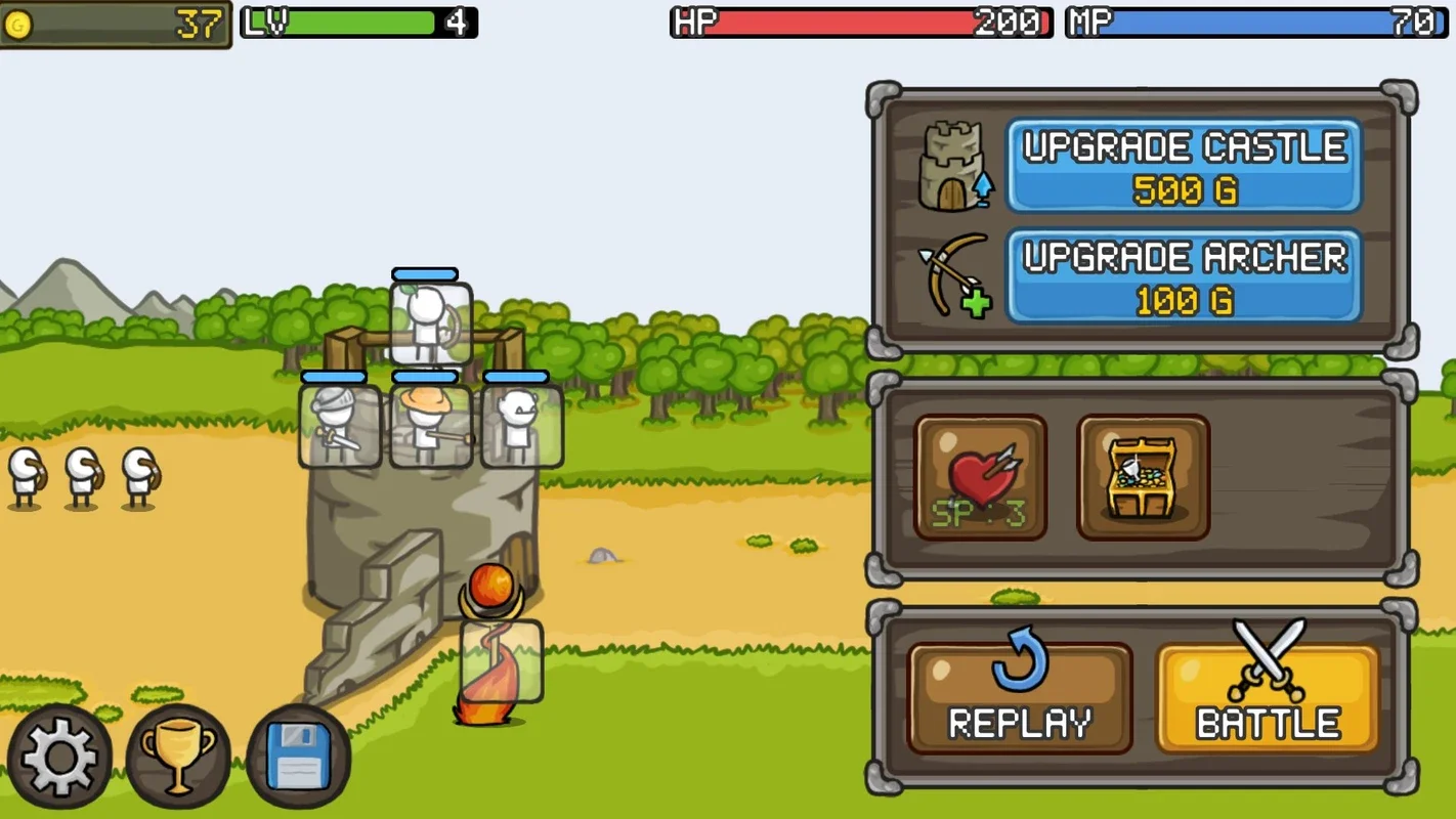 Grow Castle for Android: Engaging Tower Defense