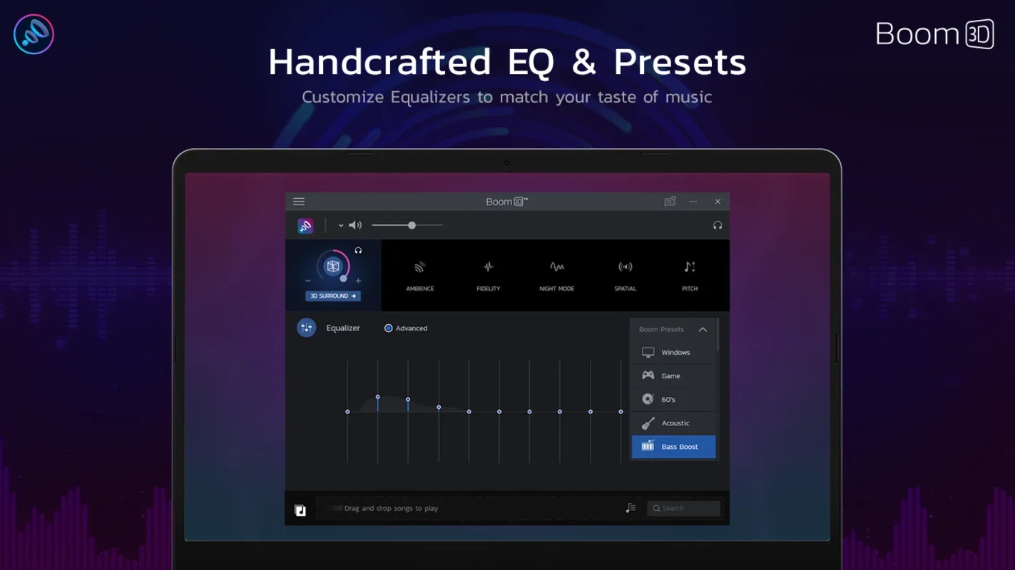 Boom 3D for Windows: Immersive 3D Audio and Precise Control
