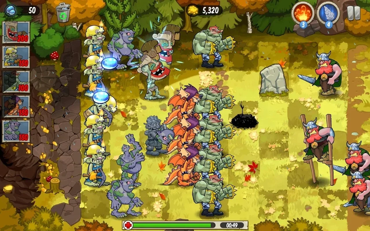 Trolls vs Vikings for Android: Defend Against Vikings