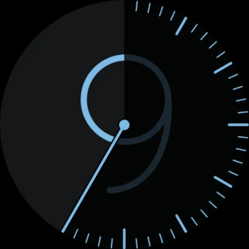 Vanishing Hour - Watch Face for Android - No Downloading Needed