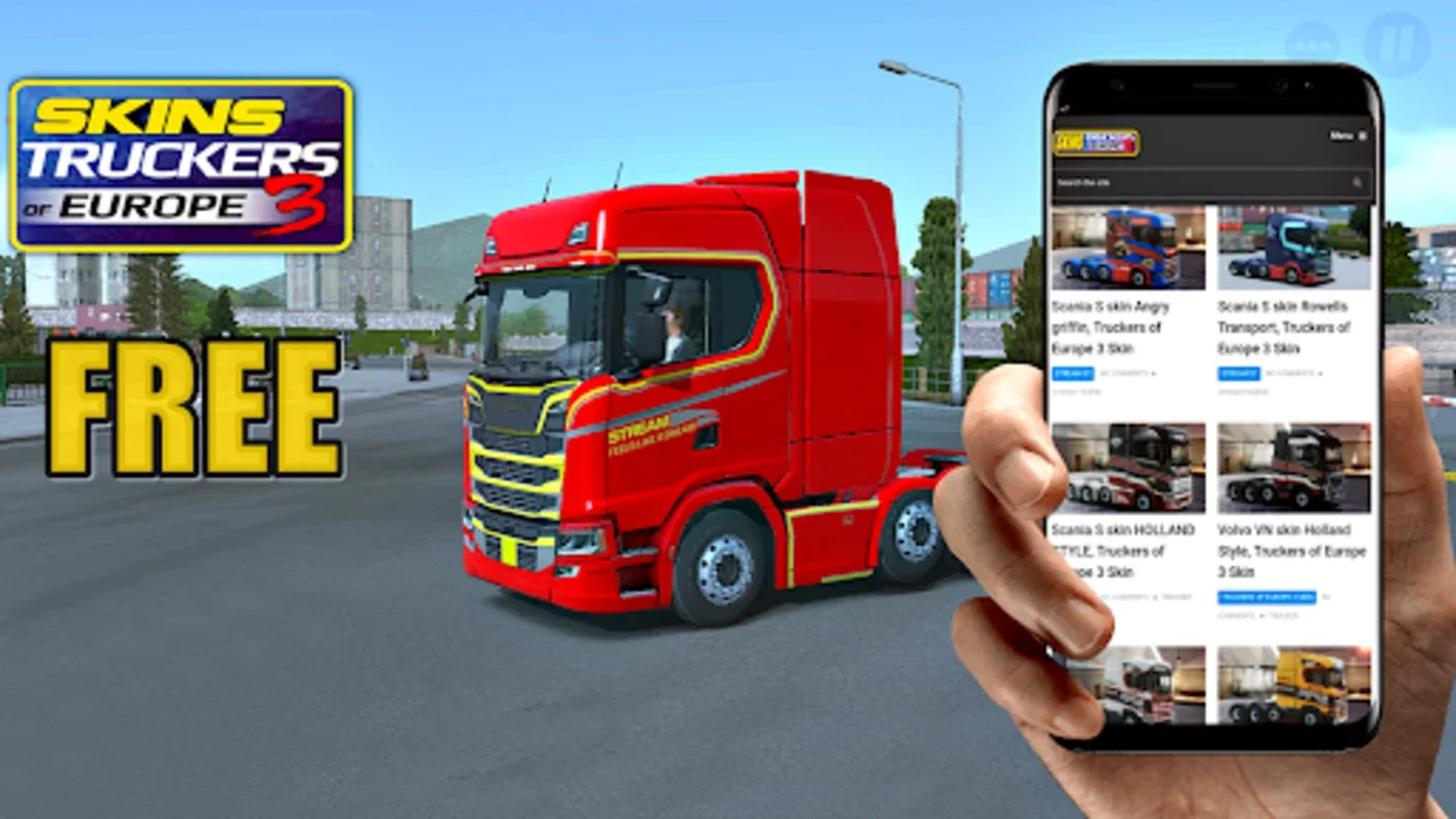 Truckers of Europe 3 Skins for Android - Customize Your Trucking Experience