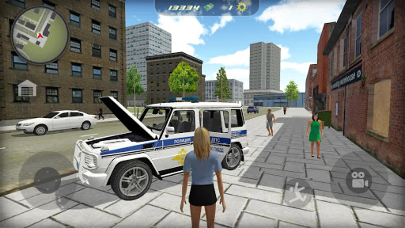 Police Car G for Android - Immersive Open-World Experience