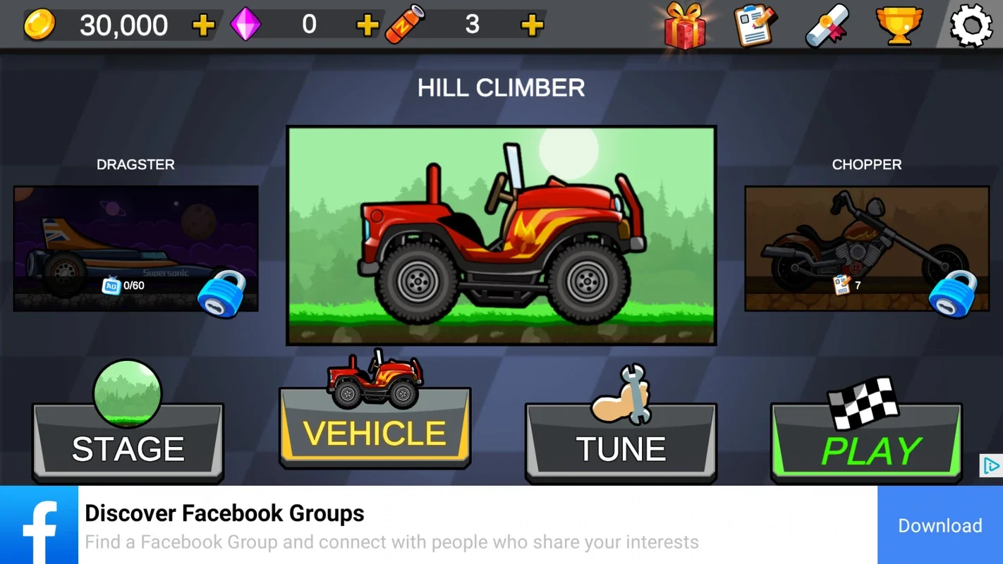 Hill Car Race for Android - High - Score Racing on Hills