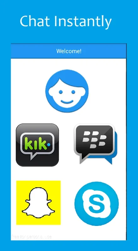 Bondrr for Kik n Snapchat for Android - Seamless Chatting App