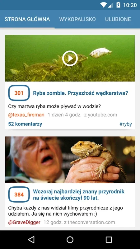 Wykop.pl for Android - Explore Web Trends