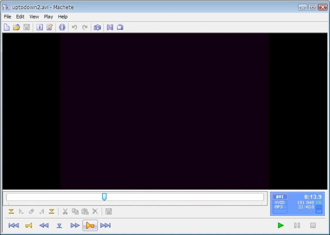 Machete Video Editor for Windows: Basic Video Editing