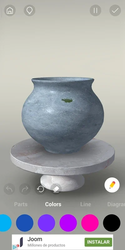 Pottery.ly for Android - Create Ceramic Objects