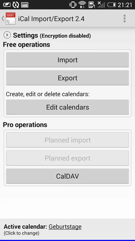 iCal Import/Export 2.4 for Android: Streamline Your Calendar