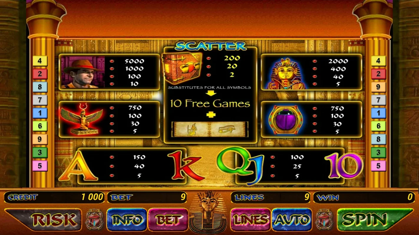 Book Of Egypt Slot for Android - Magical Gaming Experience