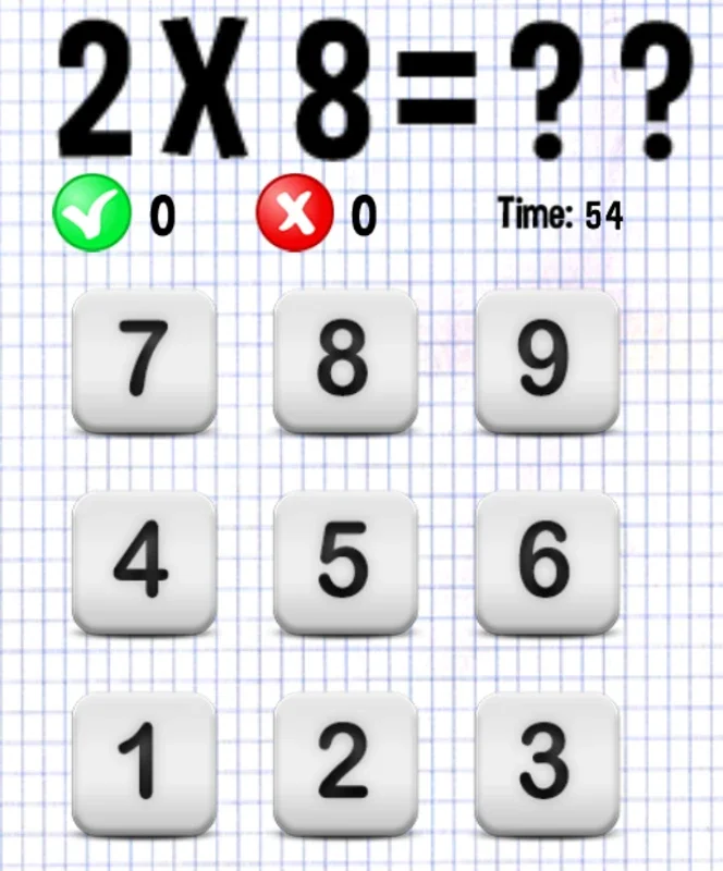 tablas de multiplicar primaria for Android - Master Multiplication