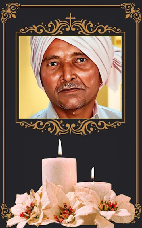 Condolence Shradhanjali Frame for Android - Honor Departed Loved Ones