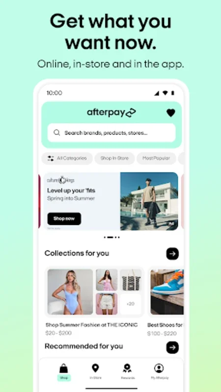 Afterpay for Android: Shop Now and Pay in Four Installments