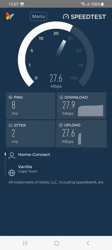 SSuite Speed Check for Android: Measure Your ISP Speed