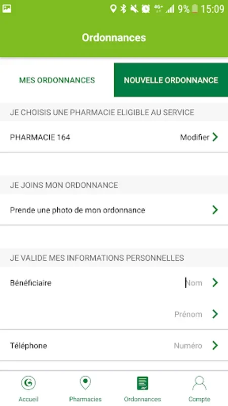 Mon Pharmacien Giphar for Android: Streamlining Pharmacy Services