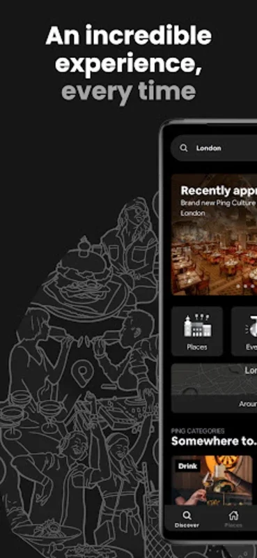 Ping Culture for Android: Discover Venues & Events