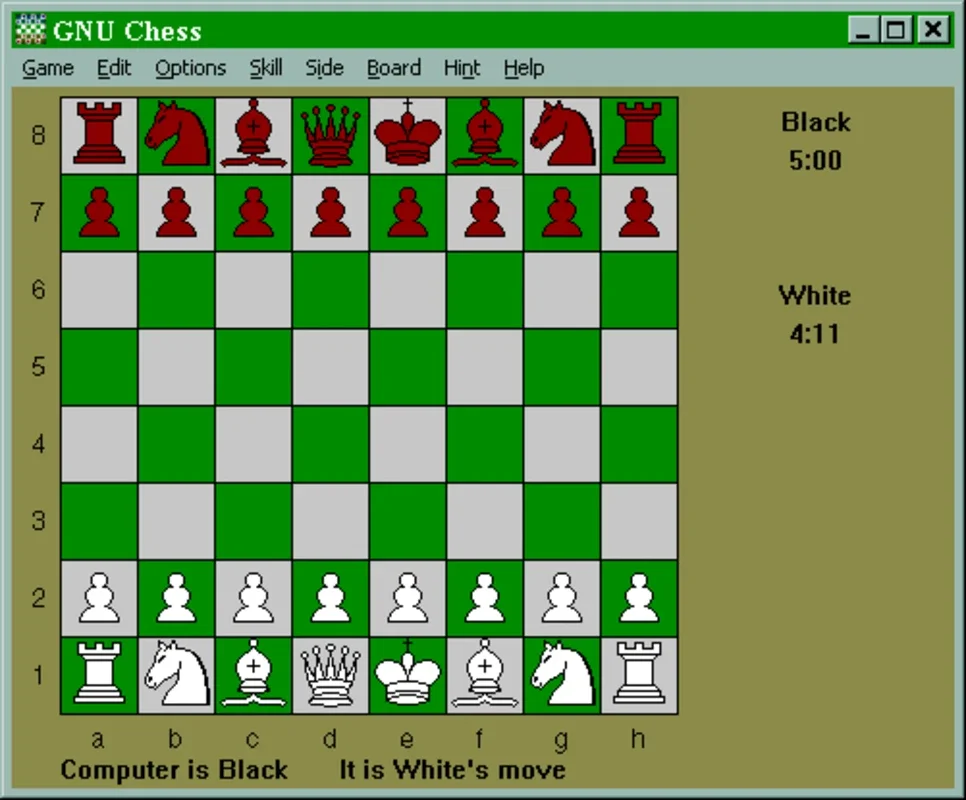 GNU Chess for Windows - Play and Improve Your Chess