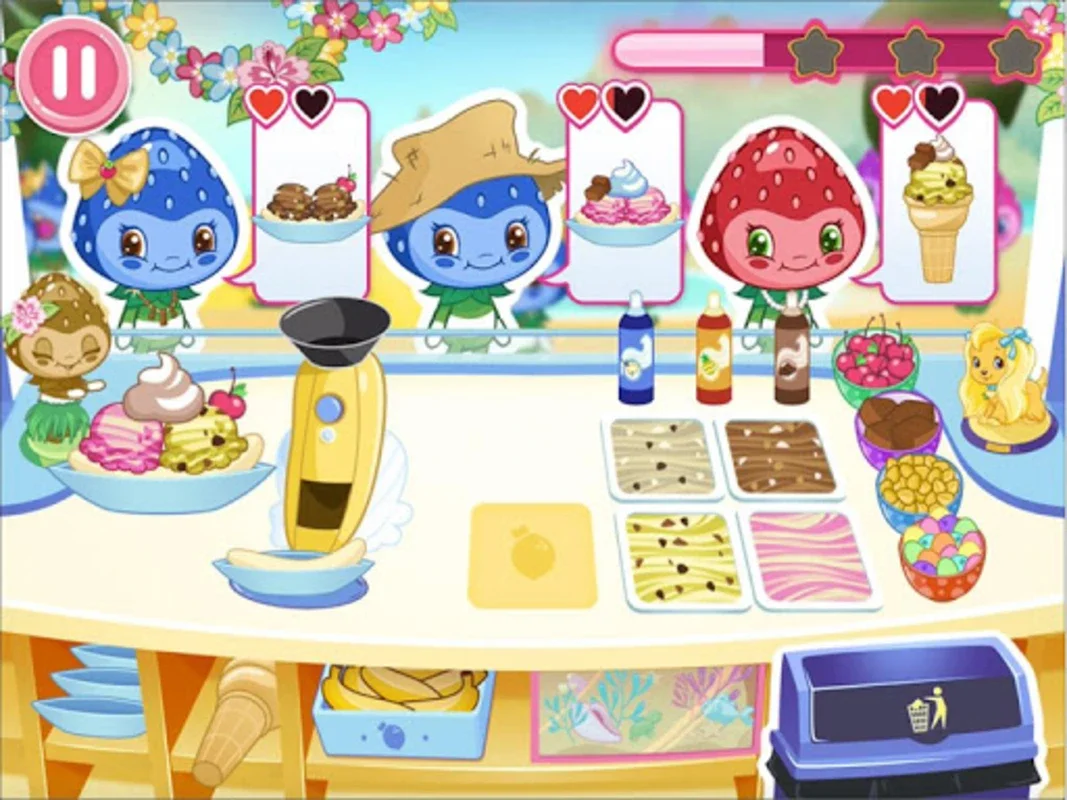 Strawberry Shortcake Ice Cream for Android: Fun Ice Cream Truck Game